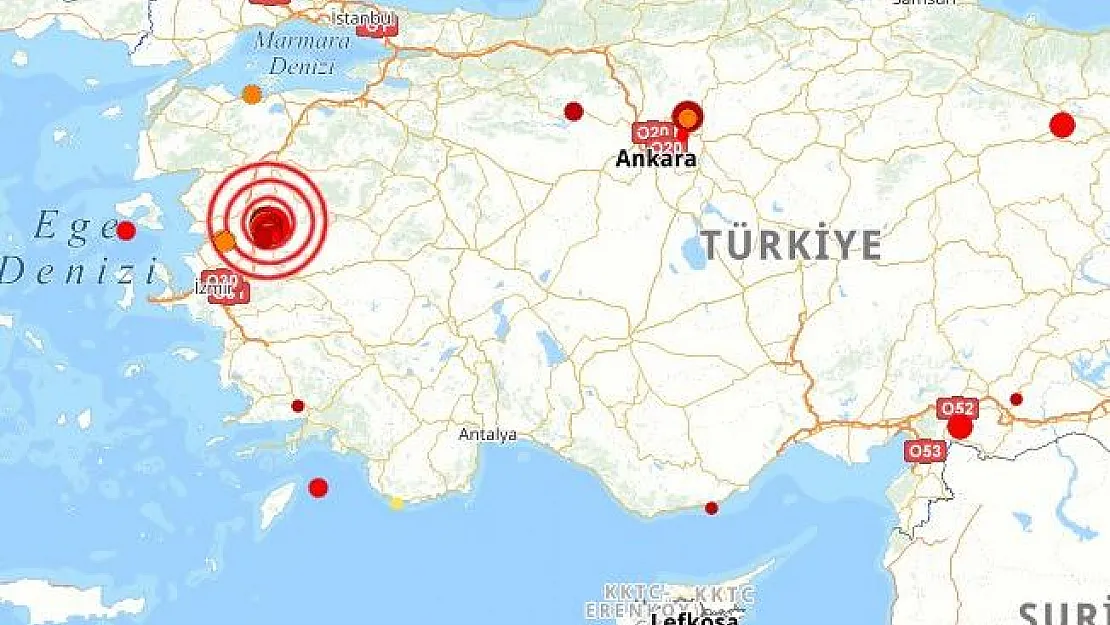 Son dakika Manisa'da gece yarısı 127 korkutan deprem!