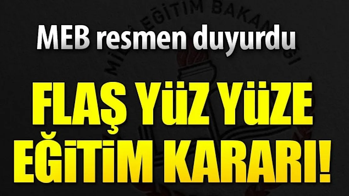 Son dakika MEB'den okullarla ilgili 81 ile yazı gönderildi!