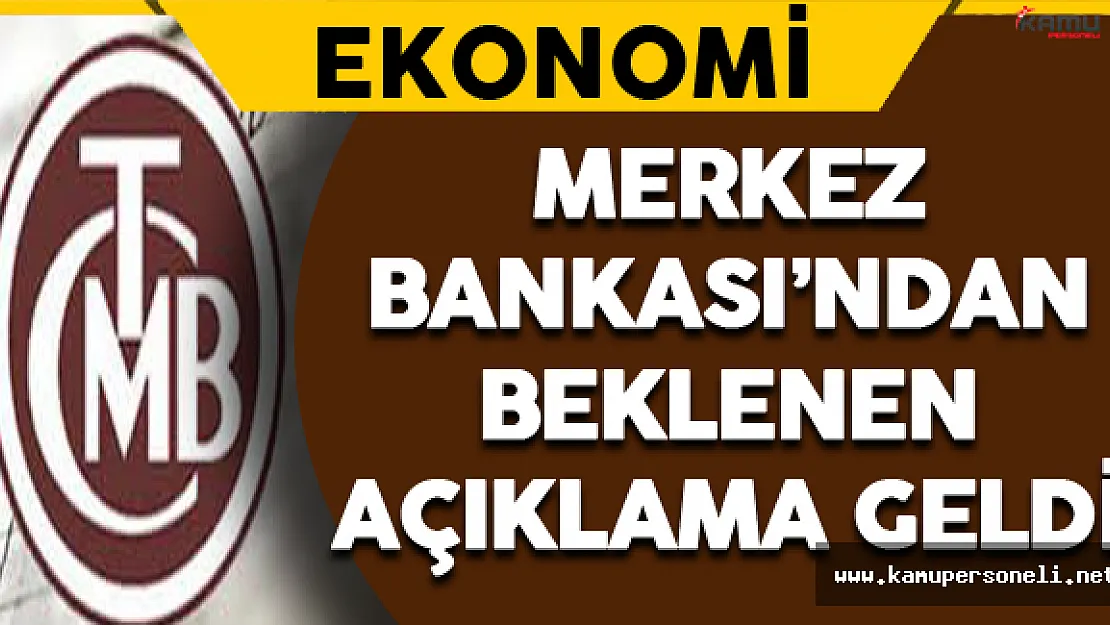 Son Dakika: Merkez Bankası Faiz Kararını Açıkladı