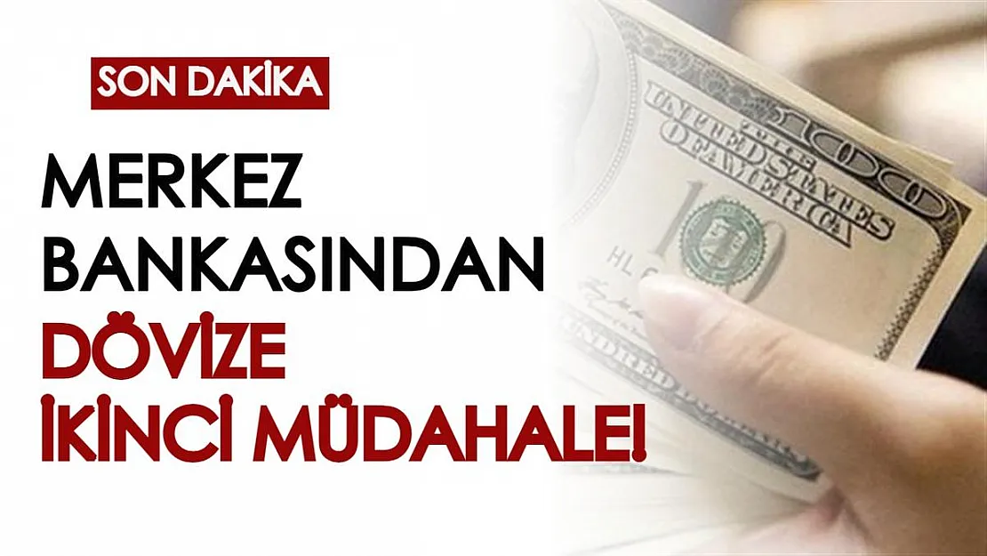 Son dakika! Merkez Bankası'ndan dövize yeni bir müdahale daha geldi!