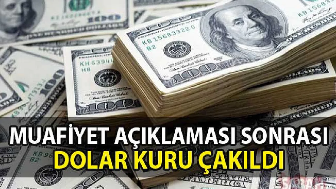 Son Dakika.. Muafiyet Kararının Ardından Dolar TL Karşısında Çakıldı