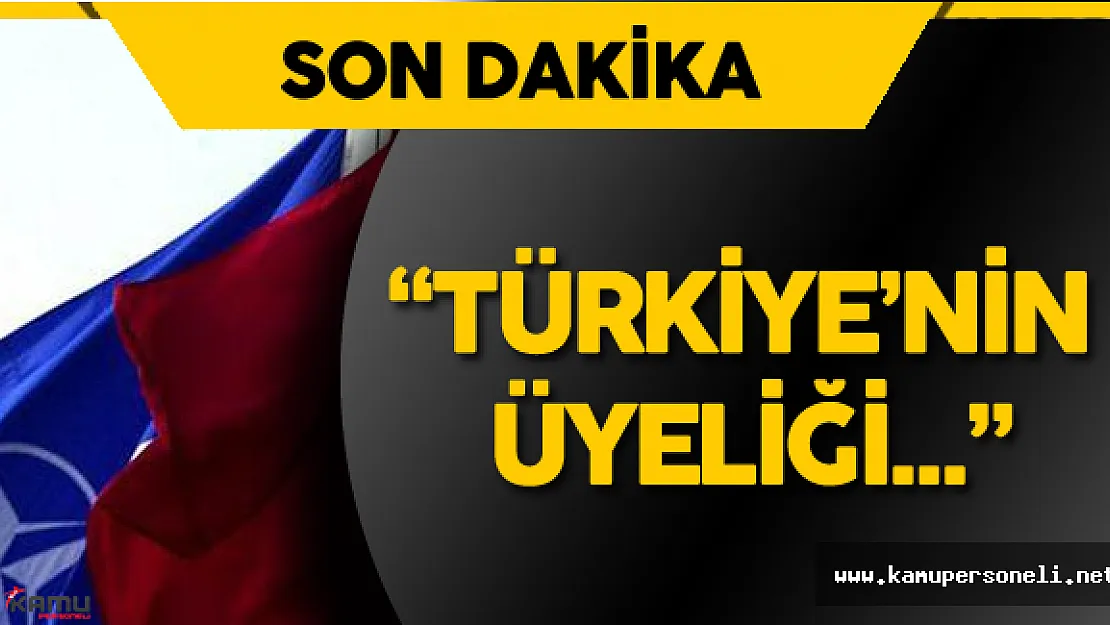 Son Dakika: NATO'dan Türkiye Açıklaması
