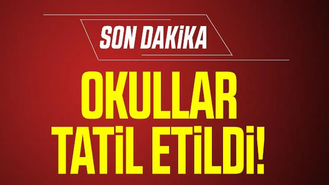 Son dakika okullar tatil etildi! Cumhurbaşkanlığı Sözcüsü İbrahim Kalın detayları açıkladı