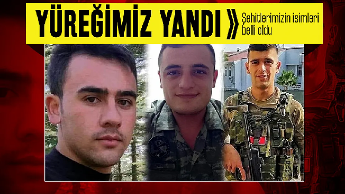 Son dakika şehit düşen askerlerimizin isimleri açıklandı! Suriye'de şehit düşen askerlerin isimleri belli oldu