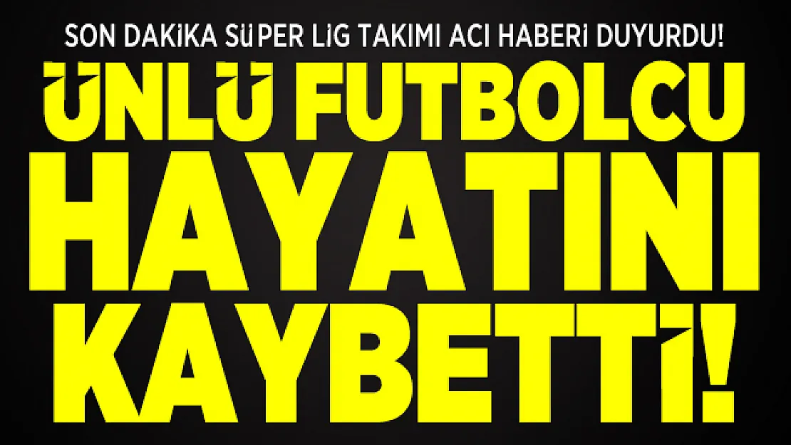 Son dakika Süper Lig takımı acı haberi duyurdu! Ünlü futbolcu Mohamed Abarhoun hayatını kaybetti!