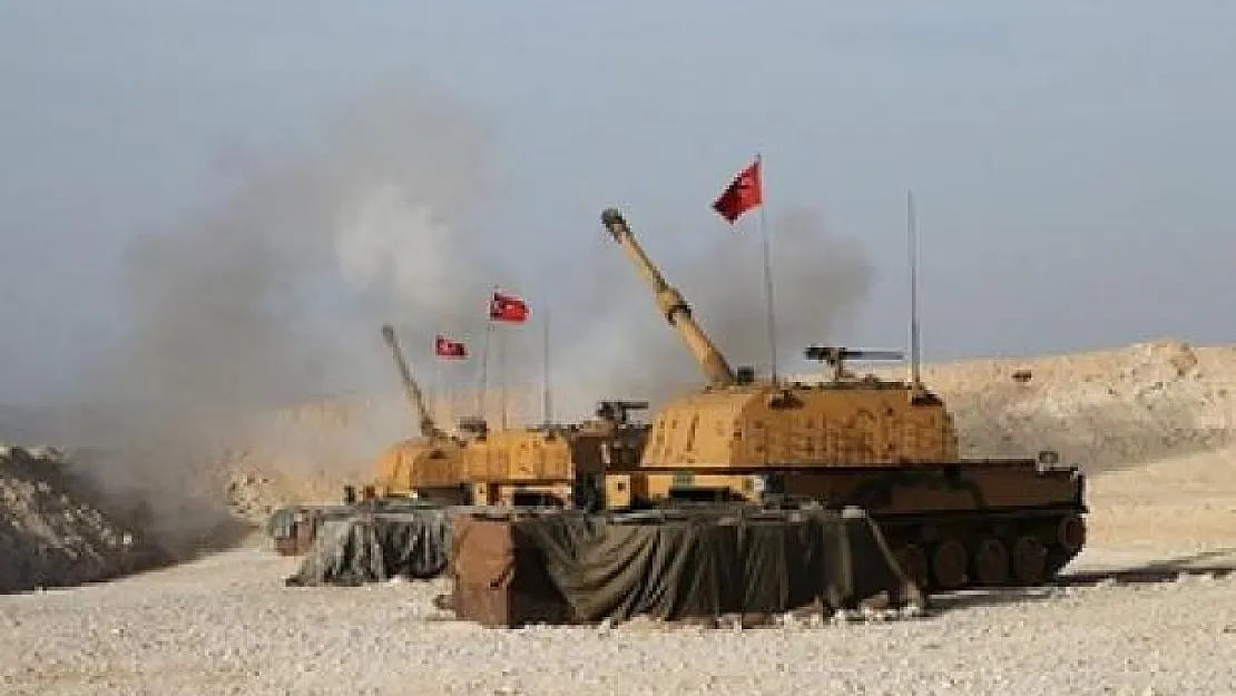 Son dakika! Türk Silahlı Kuvvetleri, rejime ait mevzileri top atışına tuttu!