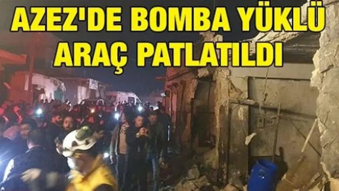 Son dakika! Türkiye sınırında bomba yüklü araç patladı!