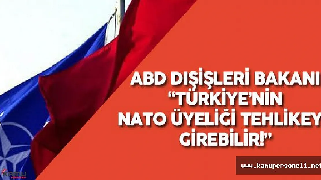 Son Dakika: &quotTürkiye'nin NATO Üyeliği Tehlikeye Girer"