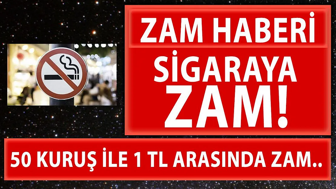 Son dakika zigaraya zam! Güncel sigara fiyatları ne kadar? 1 Nisan'dan itibaren geçerli fiyatlar..