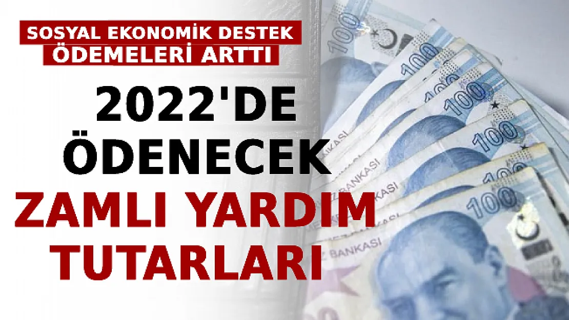 Sosyal Ekonomik Destek Ödemeleri Arttı! 2022'de Ödenecek Zamlı Yardım Tutarları