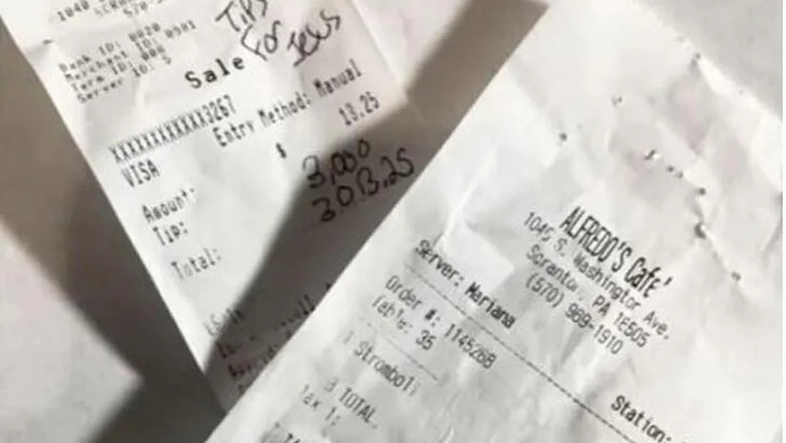 Sosyal Medya Bu Haberi Konuşuyor! 232 Liralık Adisyona 53 Bin TL Bahşiş Bıraktı!