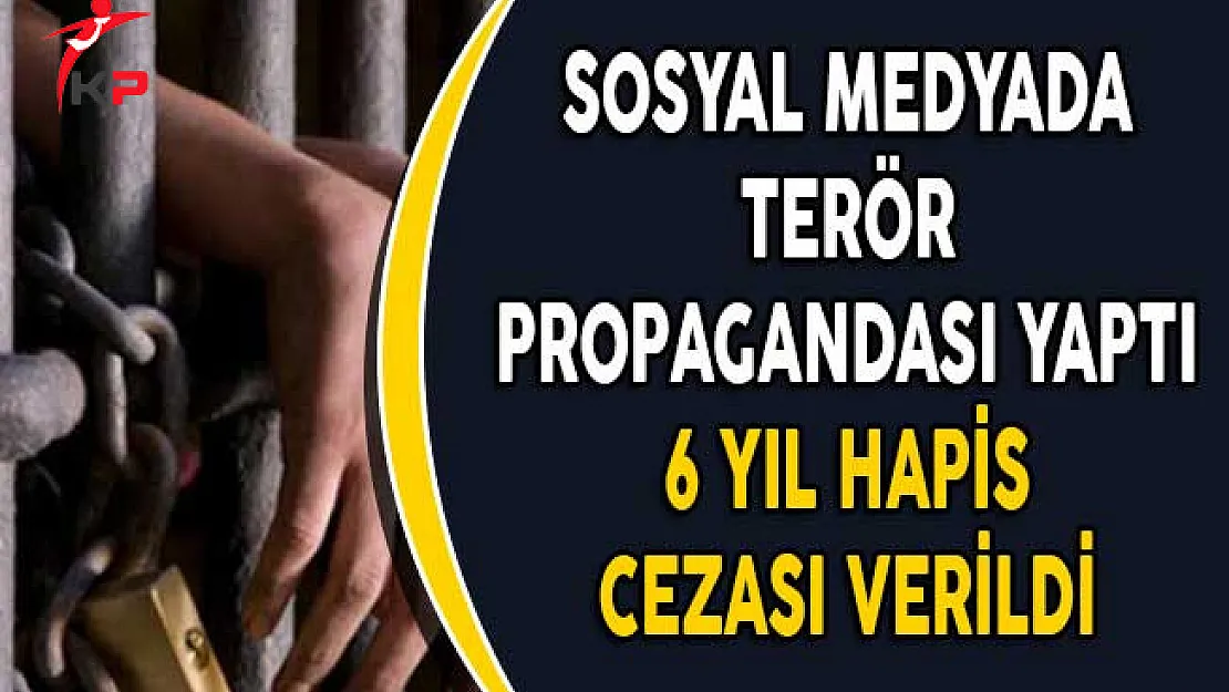 Sosyal Medyada Terör Propagandası Yaptı 6 Yıl Hapis Cezası Verildi