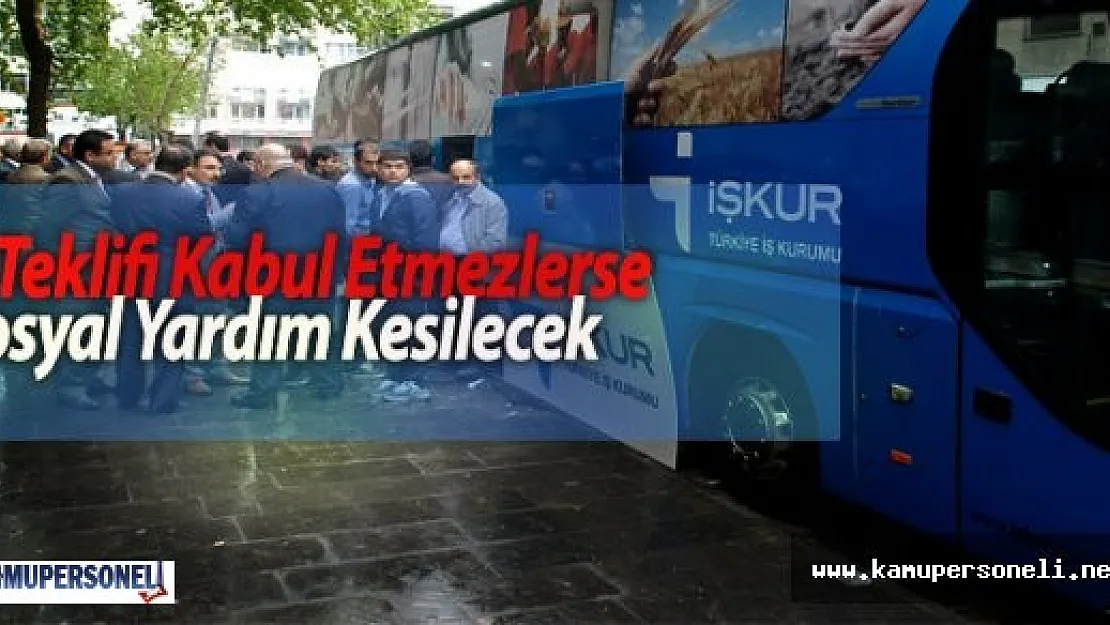 Sosyal Yardım Alanların Maaşı ve Destek Kesilebilir