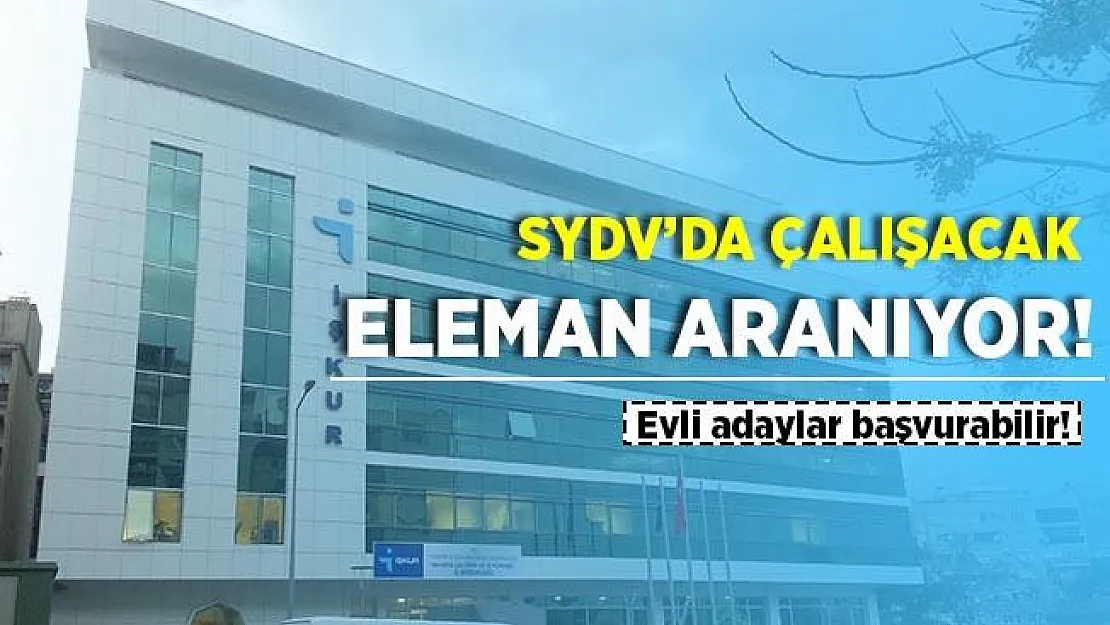 Sosyal Yardımlaşma ve Dayanışma Vakfı'na deneyimli deneyimsiz eleman alınıyor! Evli olan adaylar başvurabilir!