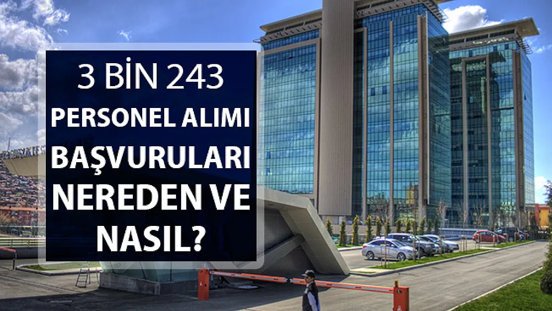 Spor Bakanlığı 3 Bin 243 Personel Alımı Başvuruları Sona Eriyor ! Başvurular Nasıl Yapılacak?