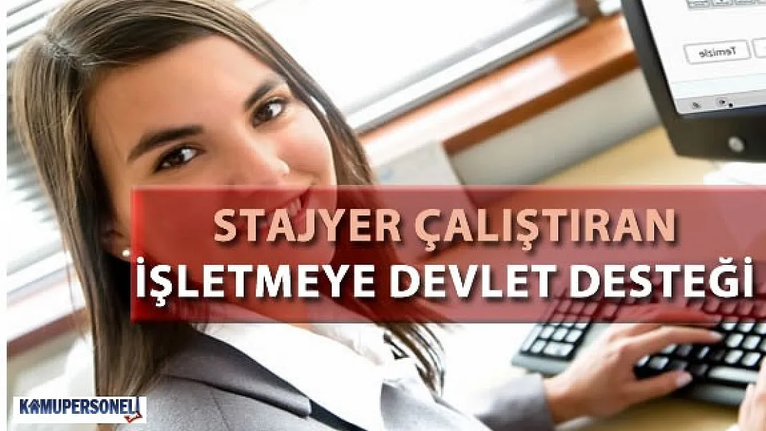 Stajyer Maaşlarına Devlet Desteği Geliyor