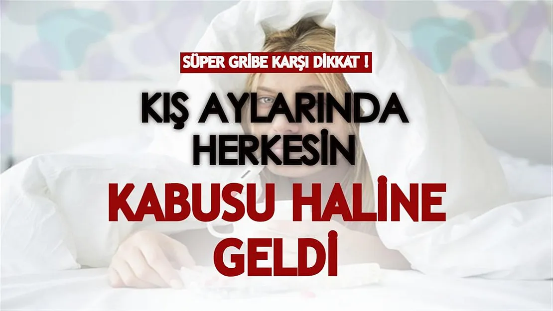 Süper gribe karşı dikkat! Kış aylarında herkesin kabusu haline geldi!