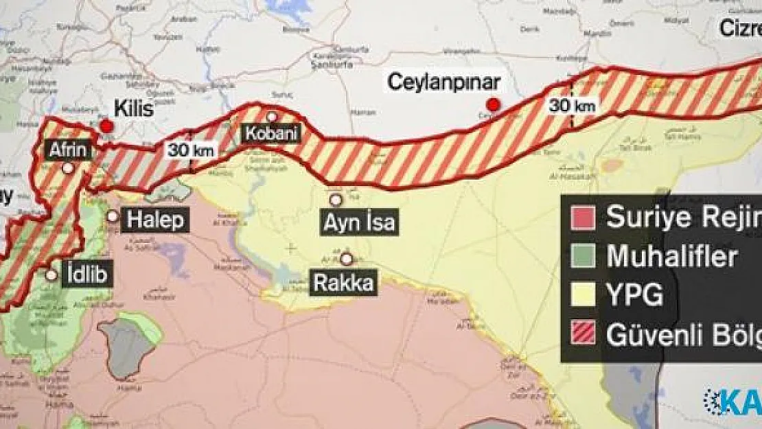 Suriye sınırında terör koridoruna karşı 'Barış Koridoru' ifadesi kullanıldı!