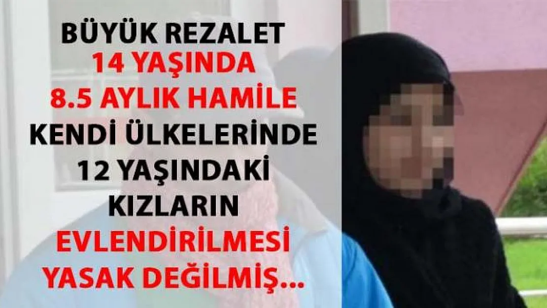 Suriye'de çocuk evliliği rezaleti