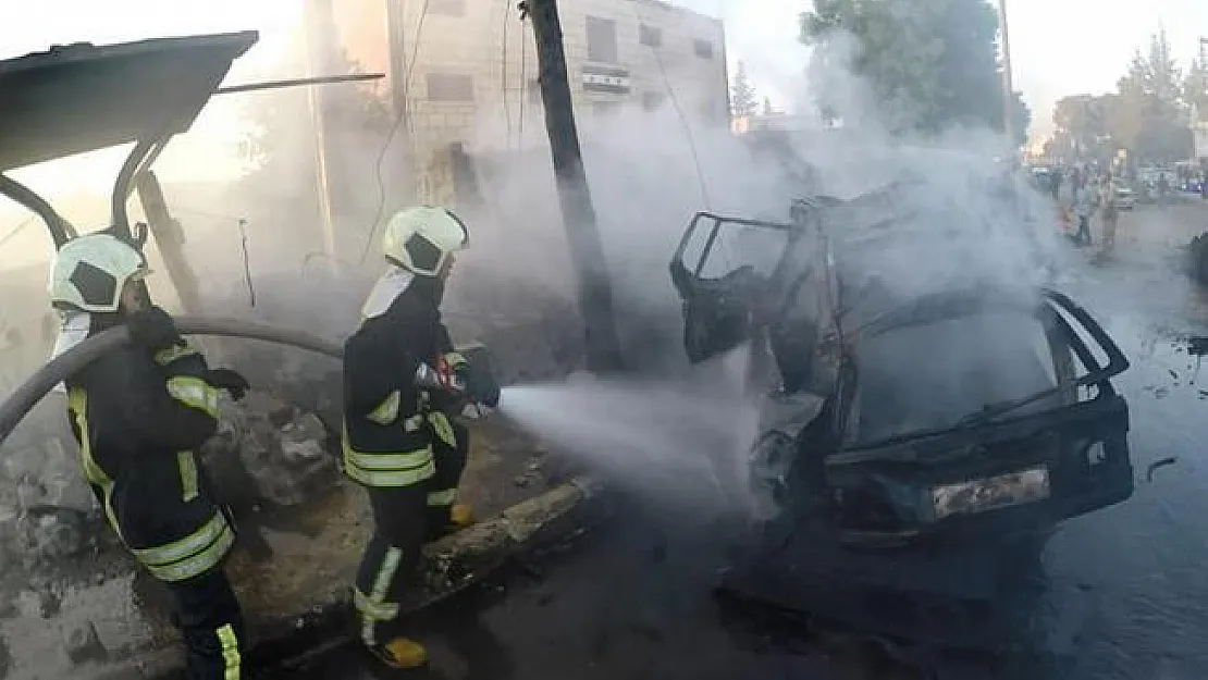Suriye'nin Afrin ilçesinde bomba yüklü araçla terör saldırısı düzenlendi! Çok sayıda ölü ve yaralı var