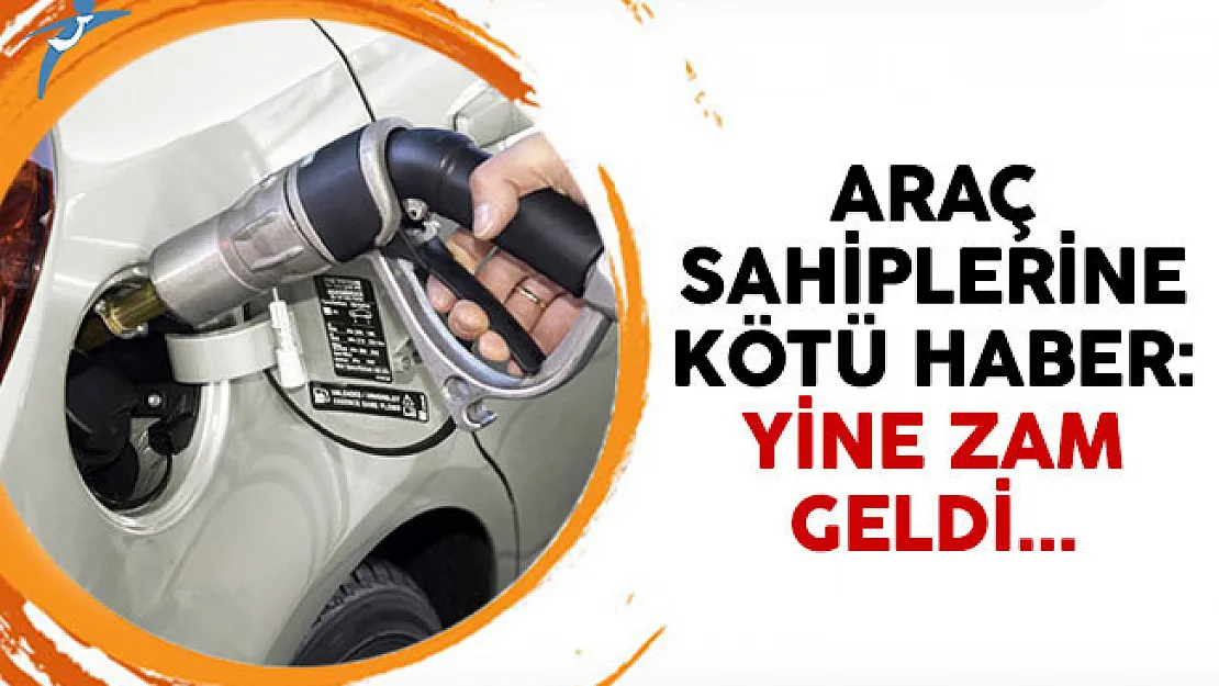 Sürücülere kötü haber ! Otogaza yine zam geldi