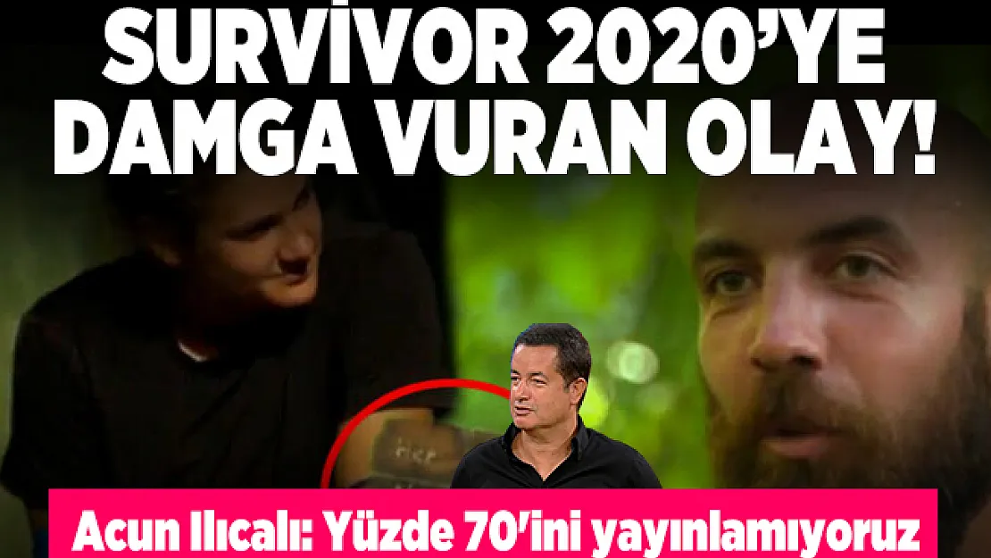 Survivor 2020'ye damga vuran Sercan ve Nisa olayı! Acun Ilıcalı: Yüzde 70'ini yayınlamıyoruz