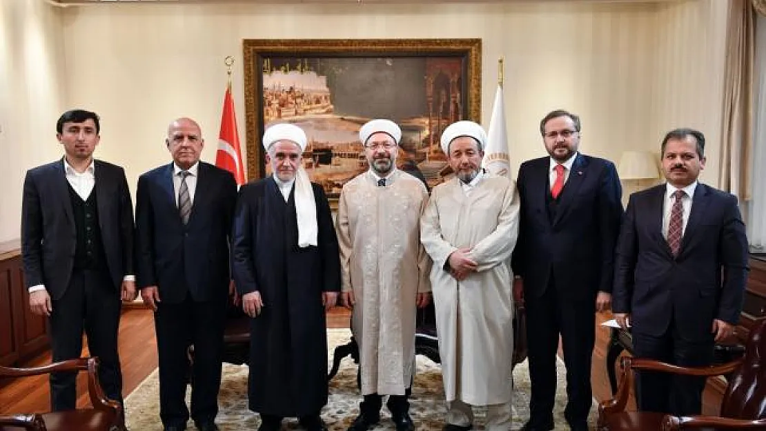 Tacikistanlı heyetten Erbaş'a ziyaret