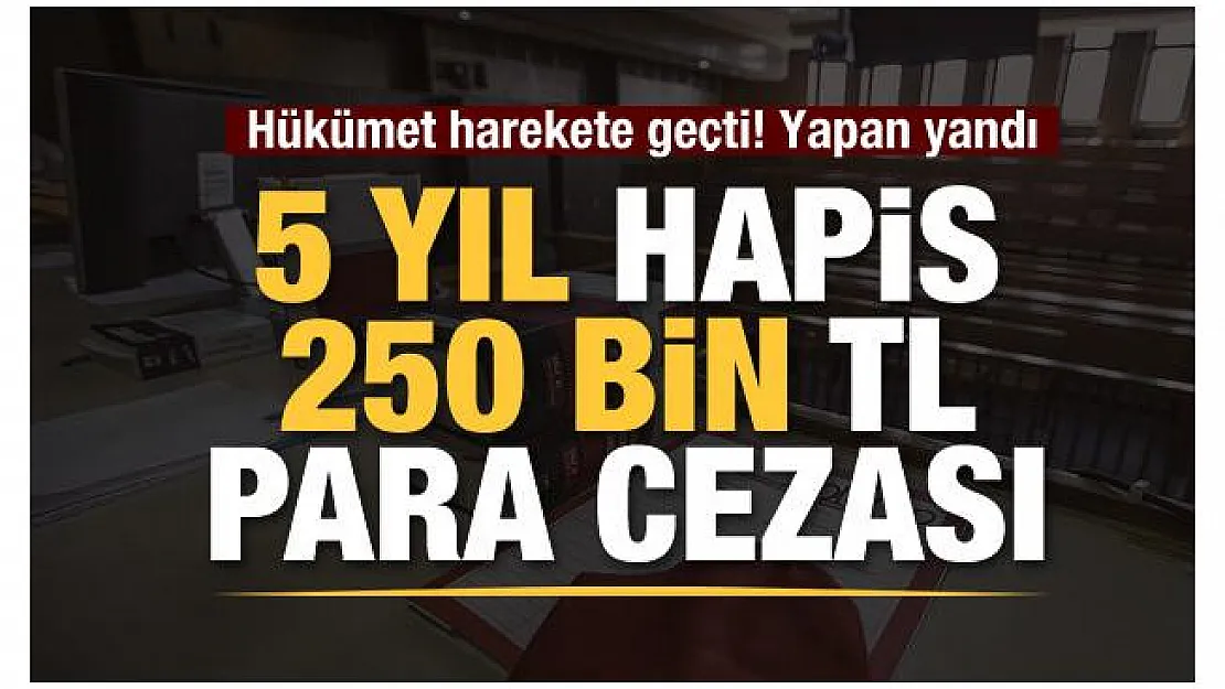 Tağşiş yapan firmalara hapis ve para cezası! Hükümet kanun çıkarıyor