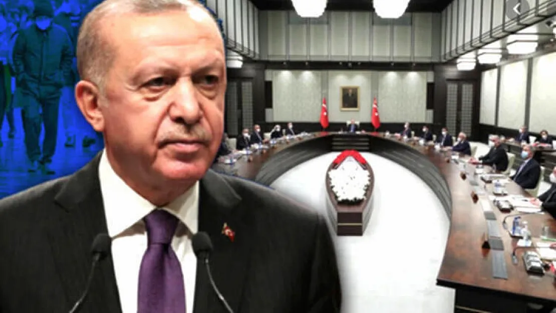 Tam kapanmanın gündemde olduğu Kabine Toplantısı başladı! Cumhurbaşkanı Erdoğan saat kaçta açıklama yapacak?