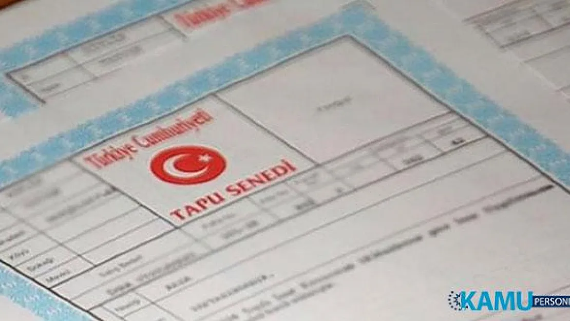 Tapu Senedinde Yeni Düzenleme! Resmi Gazete'de Yayımlandı!