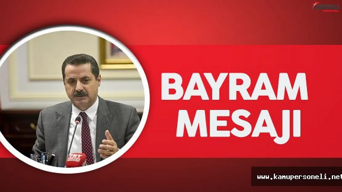 Tarım Bakanı Çelik'ten Bayram Mesajı