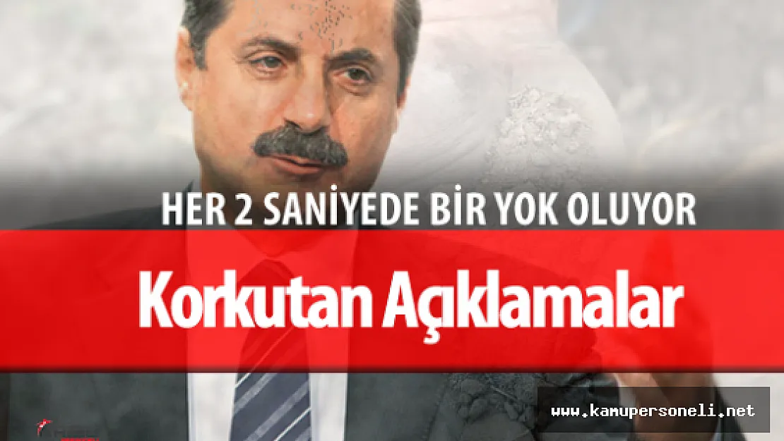 Tarım Bakanı Faruk Çelik'ten Korkutan Açıklama
