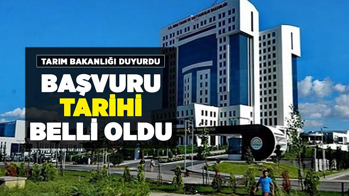 Tarım ve Orman Bakanlığı stajyer alımı yapacak! Başvuru tarihleri belli oldu