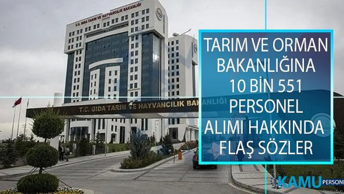 Tarım ve Orman Bakanlığına 10 Bin 551 Personel Alımı Hakkında CHP'den Sert Tepki: Sözünüzü Tutun