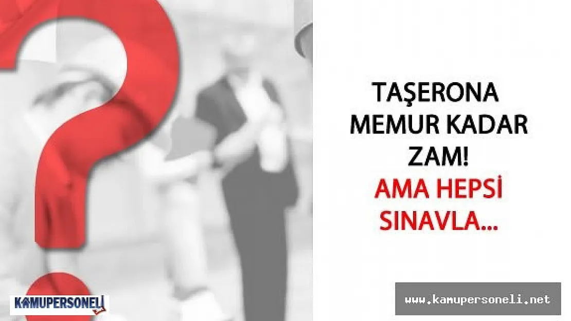 Taşeron Memur Kadar Maaş Zammı Alabilecek ( Taşeron Son Dakika Gelişmeleri - Nisan 2016)
