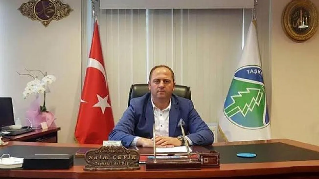 Taşkesti belde belediye başkanı Saim Çevik'e 10 yıl sekiz ay hapis cezası