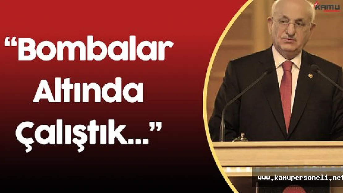 TBMM Başkanı Kahraman: " Kendini Mesih Sanan Sapkın..."