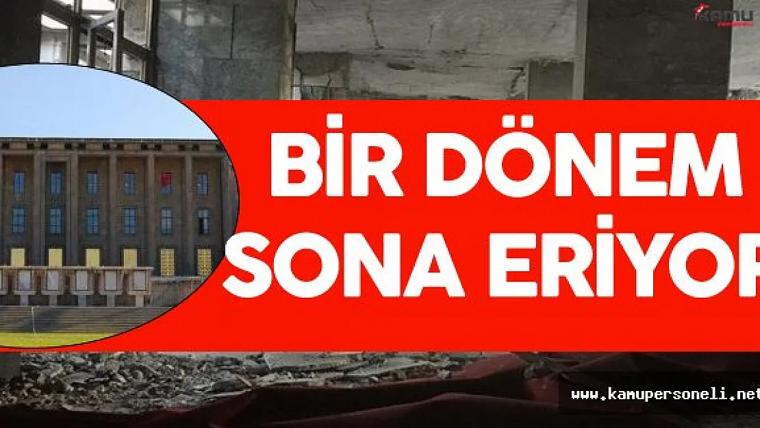 TBMM Şu Aralar Şantiye Gibi ! O Bina Yıkılıyor