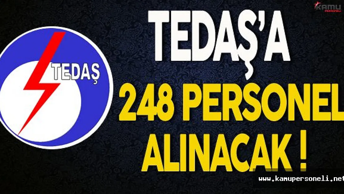 TEDAŞ 248 Personel Alımı Yapacak
