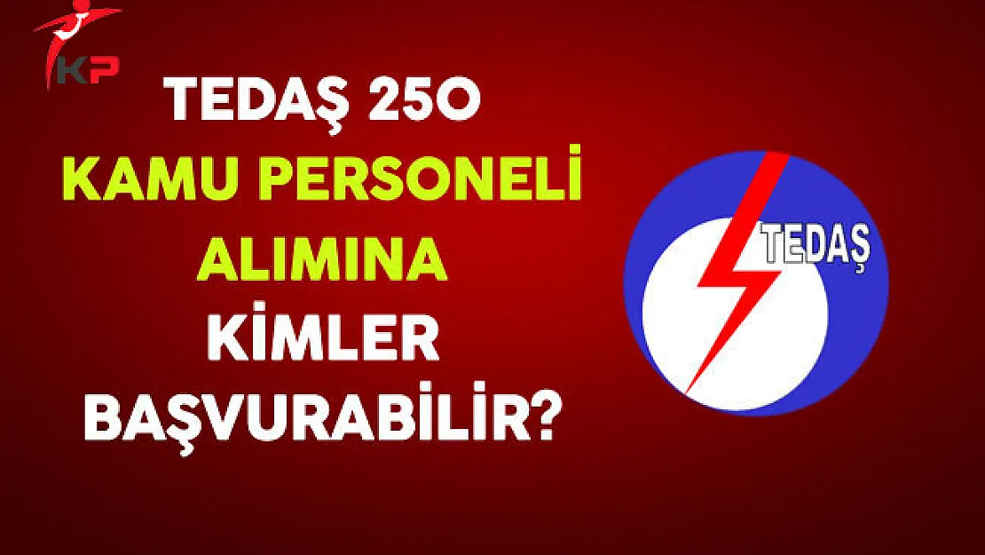 TEDAŞ 250 Kamu Personeli Alımına Kimler Başvurabilir?