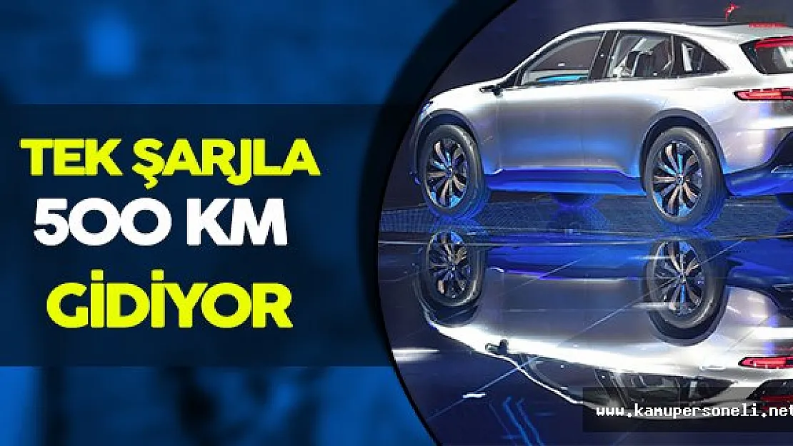Tek Şarjla 500 KM Giden Elektrikli Mercedes