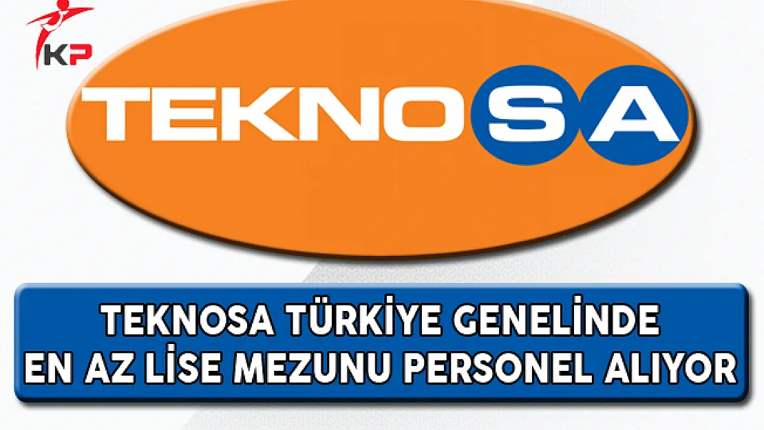 Teknosa En Az Lise Mezunu Personel Alıyor