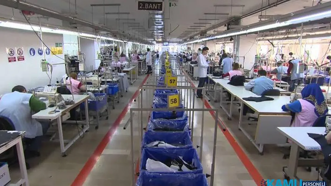 Tekstil ve Hazır Giyim Organize Sanayi Bölgesi'nde 50 tekstil fabrikası kurularak 15 bin personel alımı yapılacak