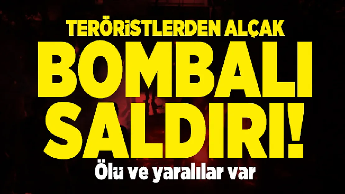 Teröristlerden alçak bombalı saldırı! Ölü ve yaralılar var
