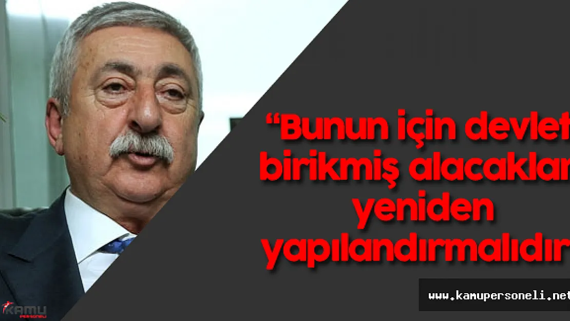 TESK Başkanı'ndan Vergi ve Prim Barışı Talebi