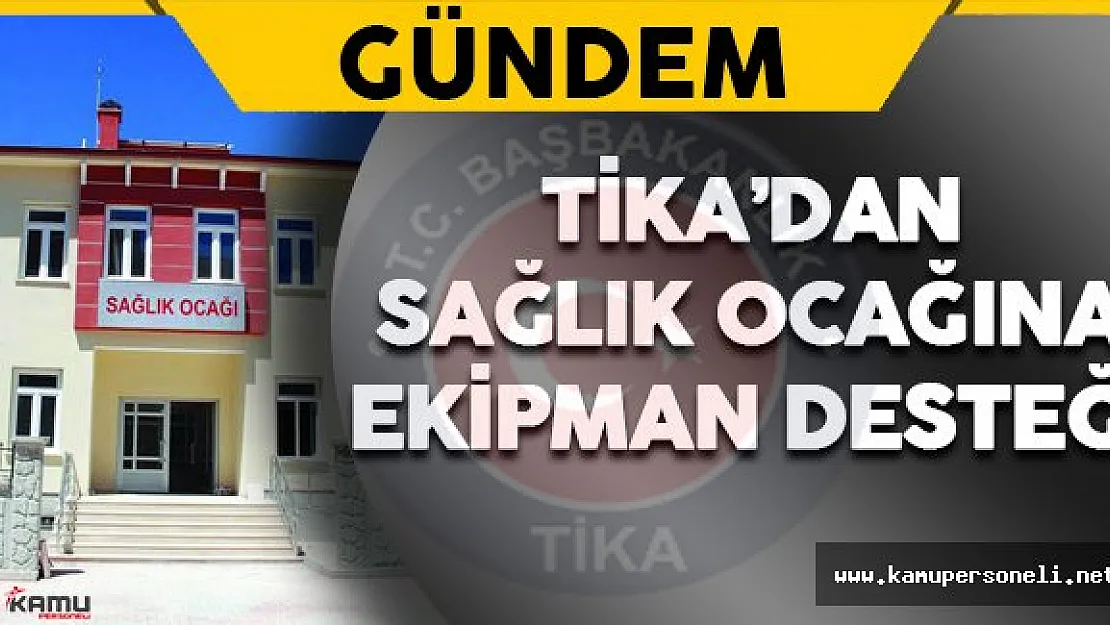 TİKA'dan Karadağ'daki Sağlık Ocağına Ekipman Desteği