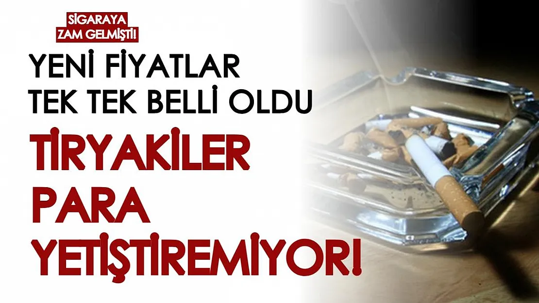 Tiryakiler para yetiştiremiyor! Aralık zammından sonra sigara fiyatları ne oldu: Zamlı fiyatlar tam liste...