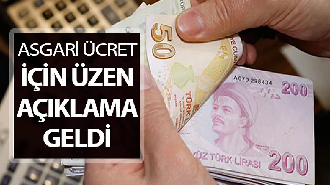 TİSK Tarafından Asgari Ücretli Çalışanı Üzen Açıklama Geldi