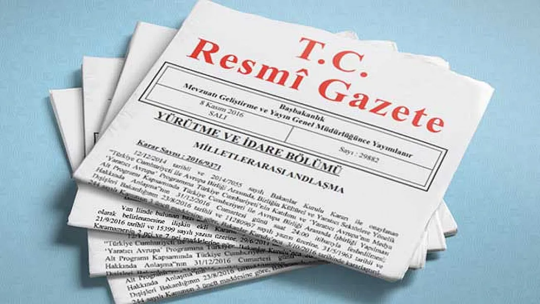 TMSF'ye Ait Atama Kararları Resmi Gazete'de Yayımlandı