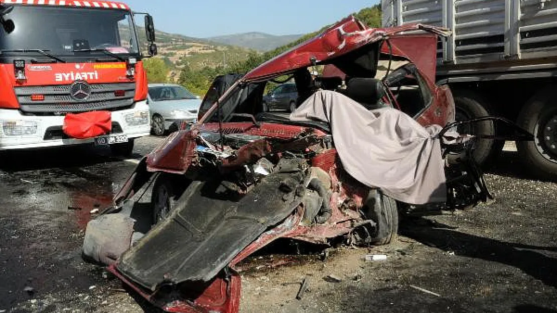 Tokat'ta Feci Kaza: 1 Ölü, 7 Yaralı